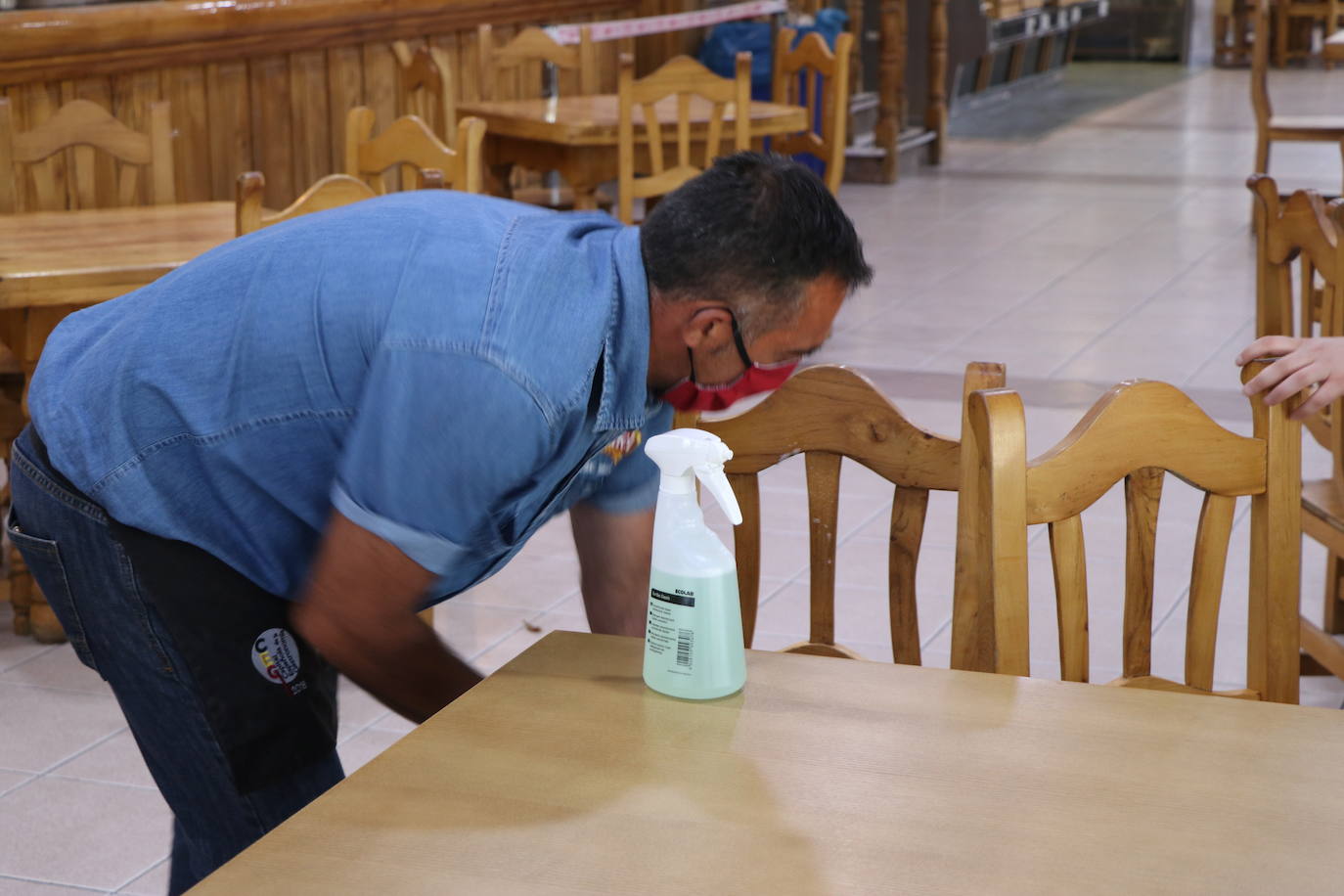 El restaurante ha abierto sus puertas con todas las medidas necesarias. 