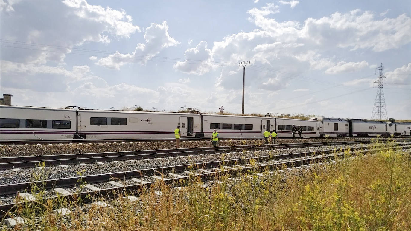 Fotos: Accidente de tren en Zamora