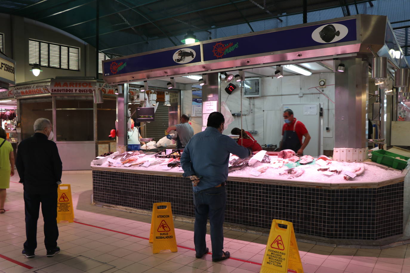 Fotos: Sábado de mercado en León