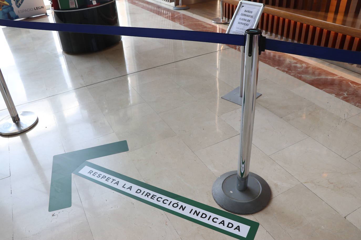 Espacio León ha preparado una serie de medidas de seguridad para un regreso protegidos a la actividad comercial.