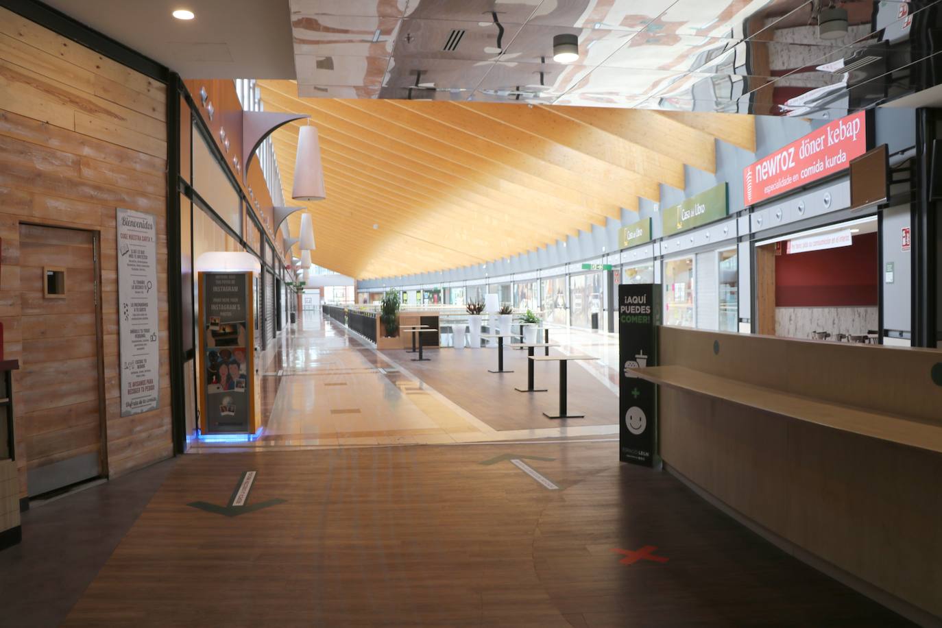 Espacio León ha preparado una serie de medidas de seguridad para un regreso protegidos a la actividad comercial.