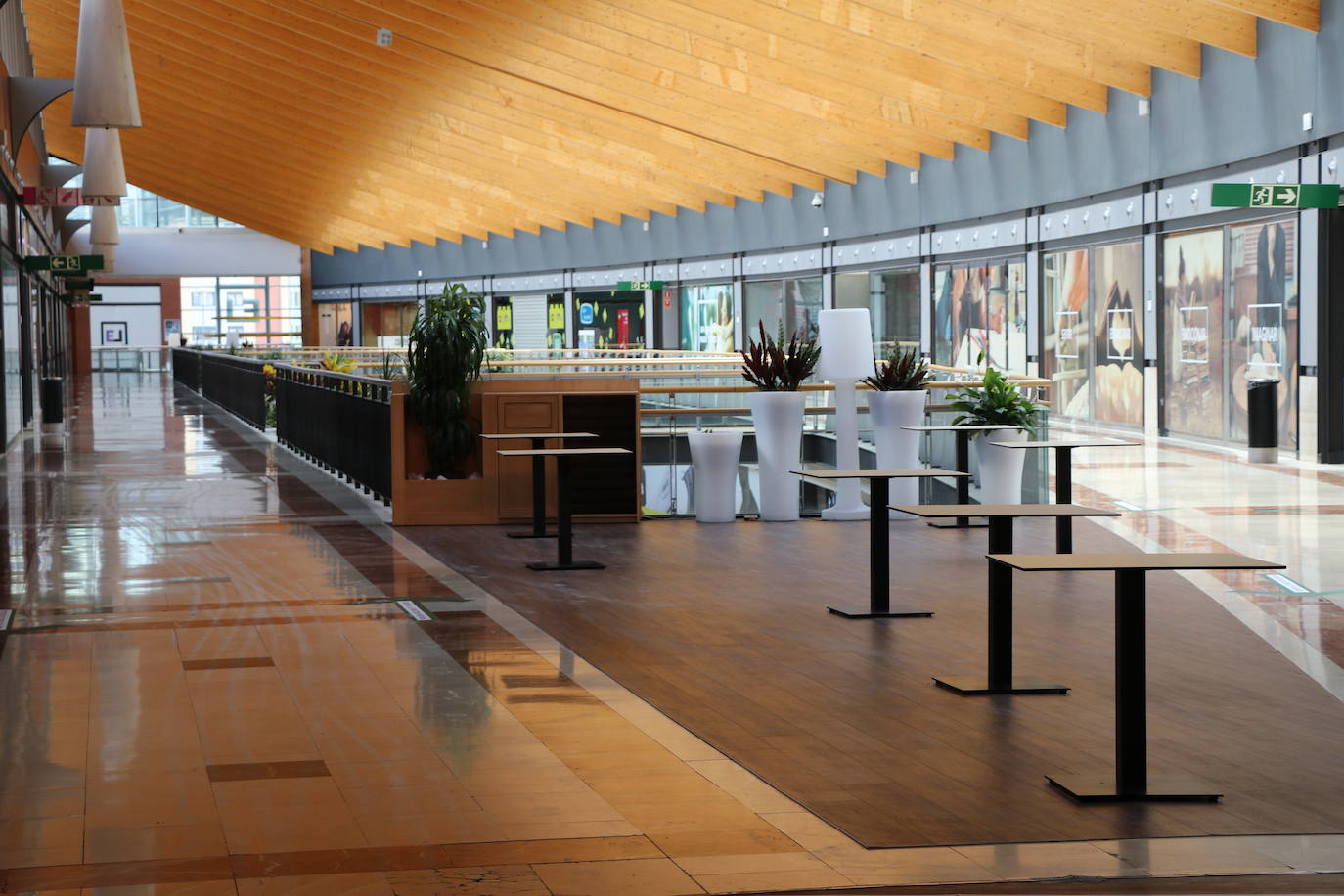 Espacio León ha preparado una serie de medidas de seguridad para un regreso protegidos a la actividad comercial.