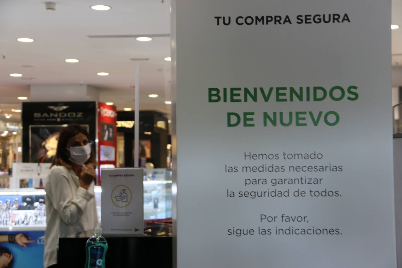 Los centros comerciales vuelven a la actividad en la 'fase 2' de la desescalada.