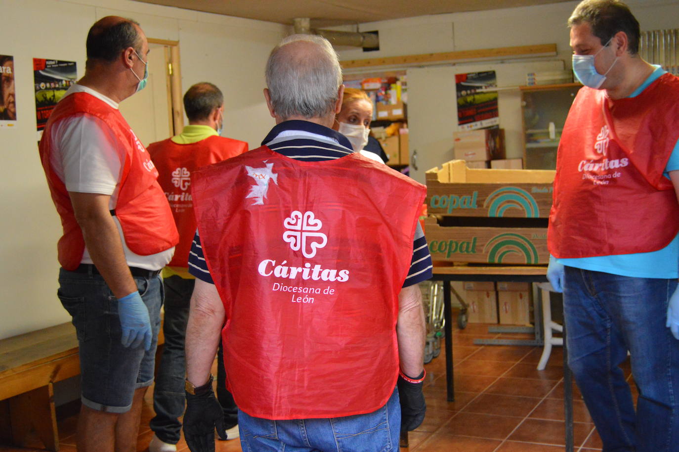 Cáritas, el amor que no cierra por cuarentena. 