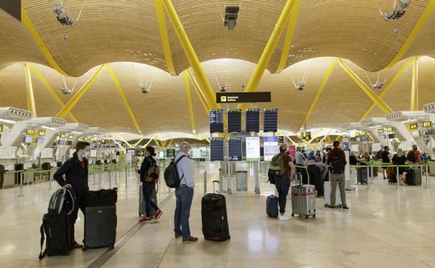 Aeropuerto de Barajas.