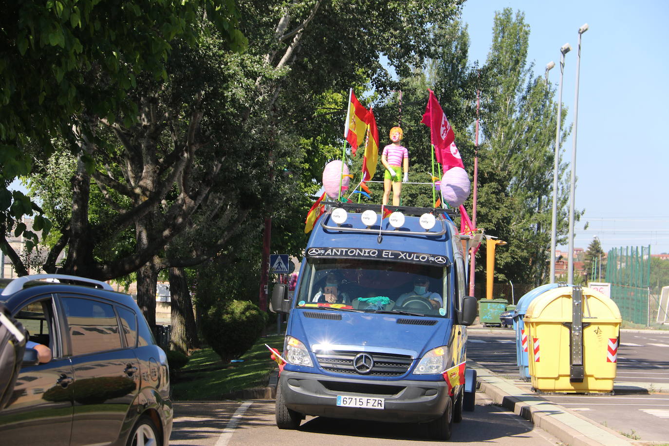 Fotos: Los feriantes leoneses salen a la calle para reclamar medidas