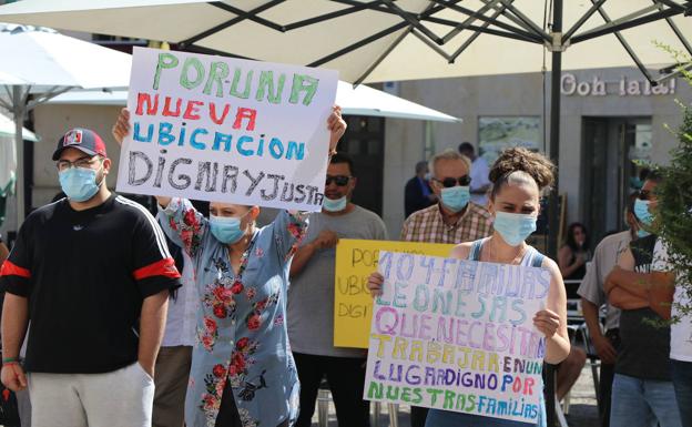 Galería. Protestas en San Marcelo.