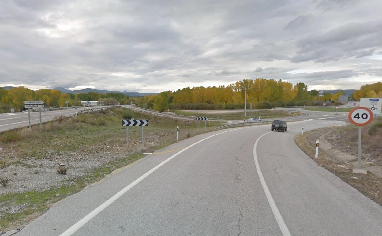 Imagen del acceso a Carraceledo.