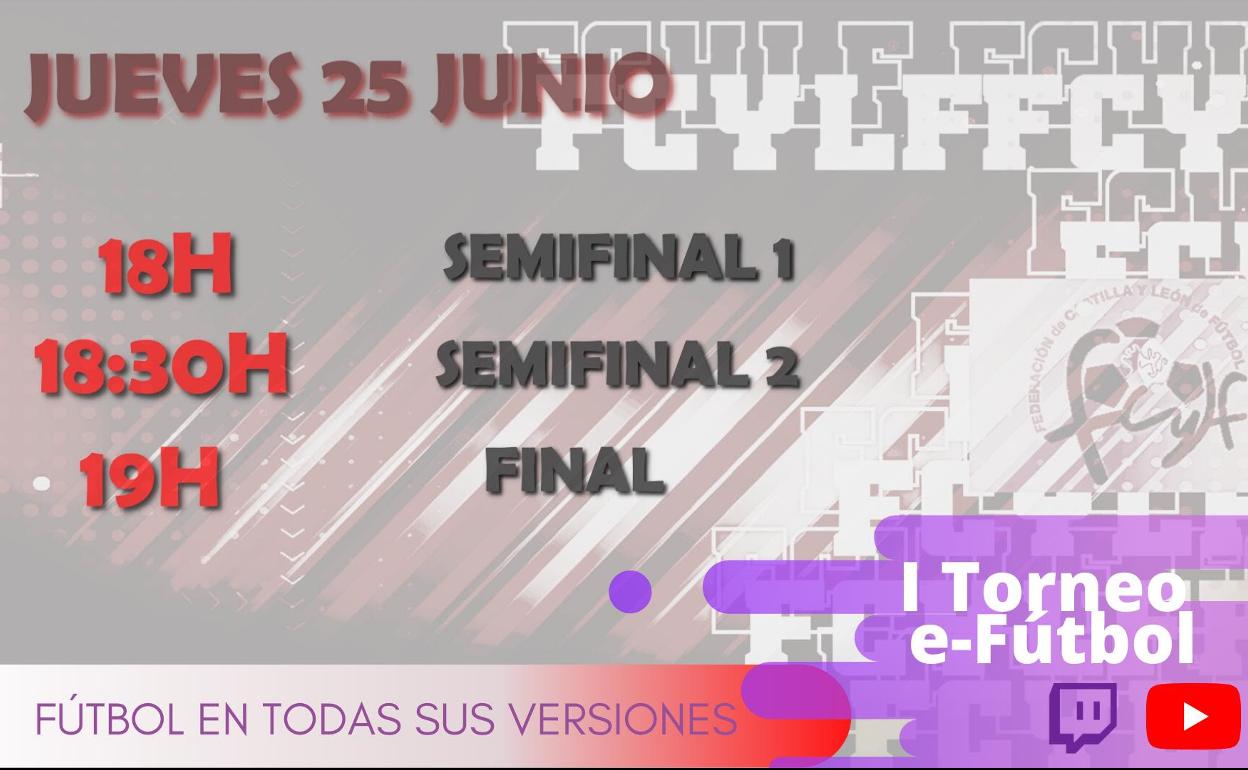 Cartel de la fase final del torneo.