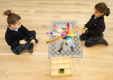 Imagen secundaria 1 - Peñacorada presenta su infantil bilingüe con el método Montessori para el curso 2020-21