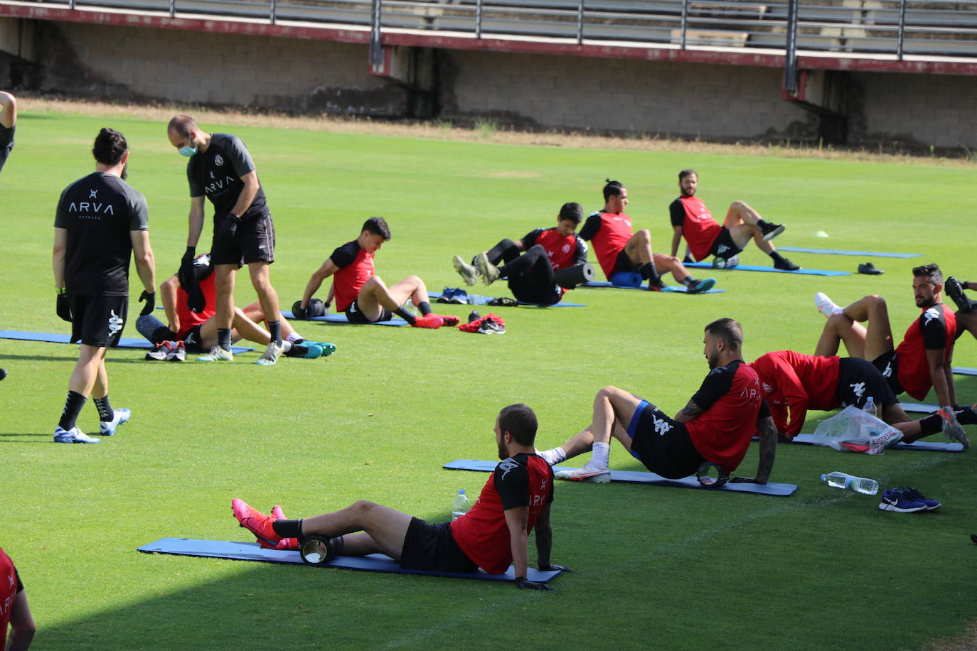 El equipo mantiene la vista puesta en el playoff exprés de julio.