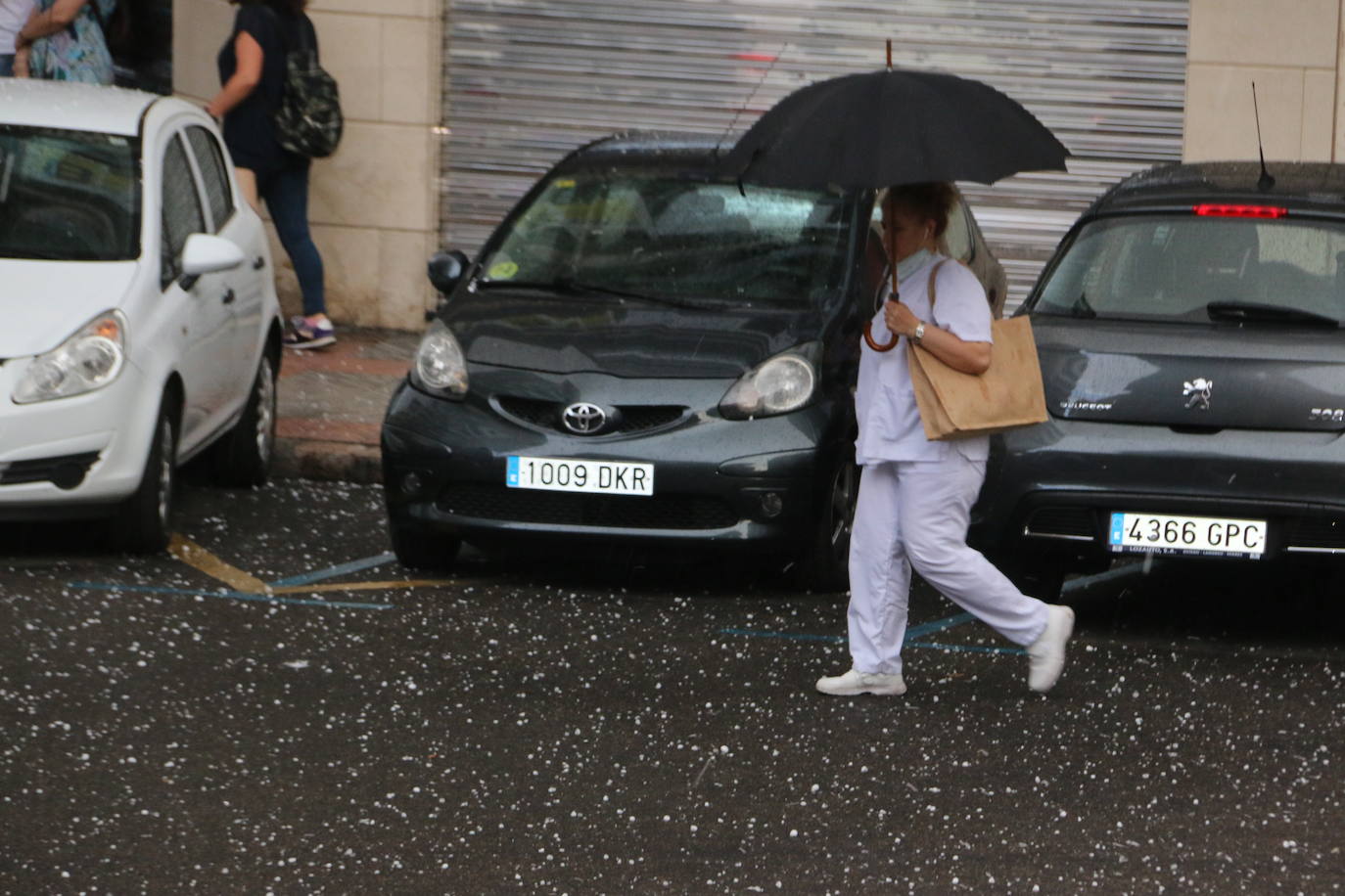 Fotos: Granizada en León