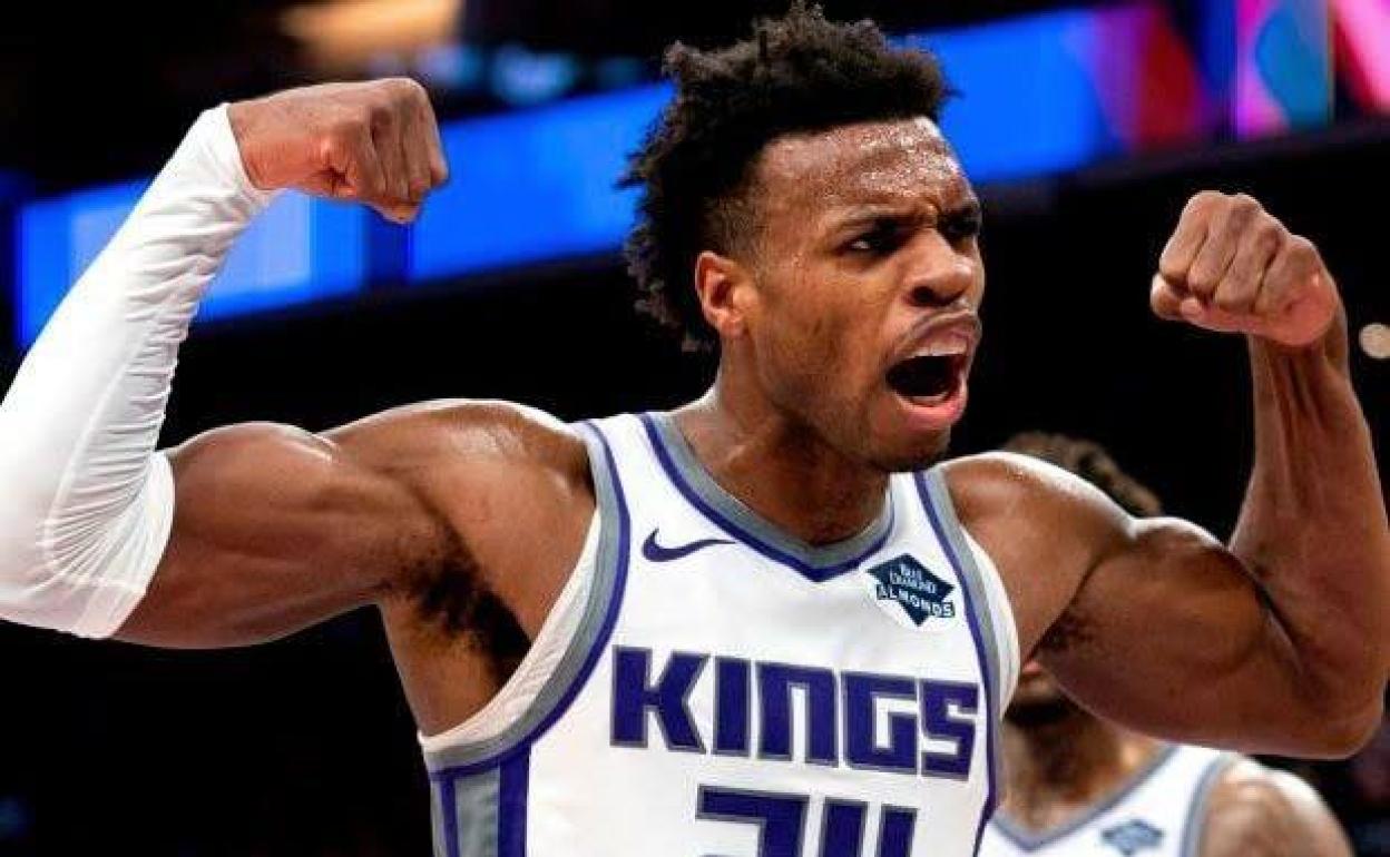 Buddy Hield, uno de los jugadores que han confirmado su positivo. 