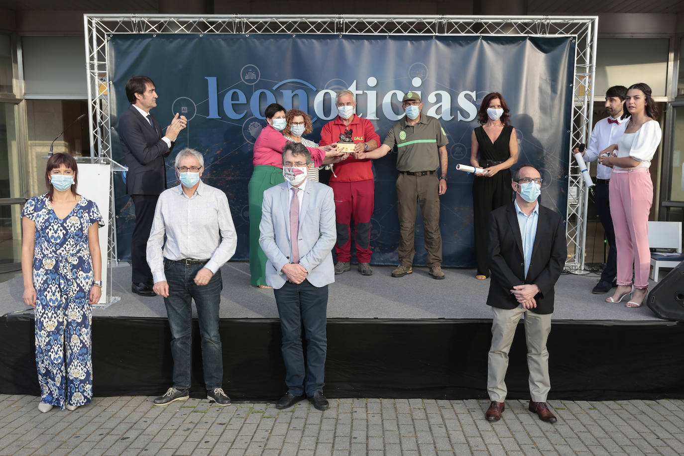 Leonoticias organiza el evento 'León con fuerza frente al COVID-19', durante el que se ha realizado un reconocimiento a las diferentes entidades que destacaron por su esfuerzo durante la crisis del coronavirus. 