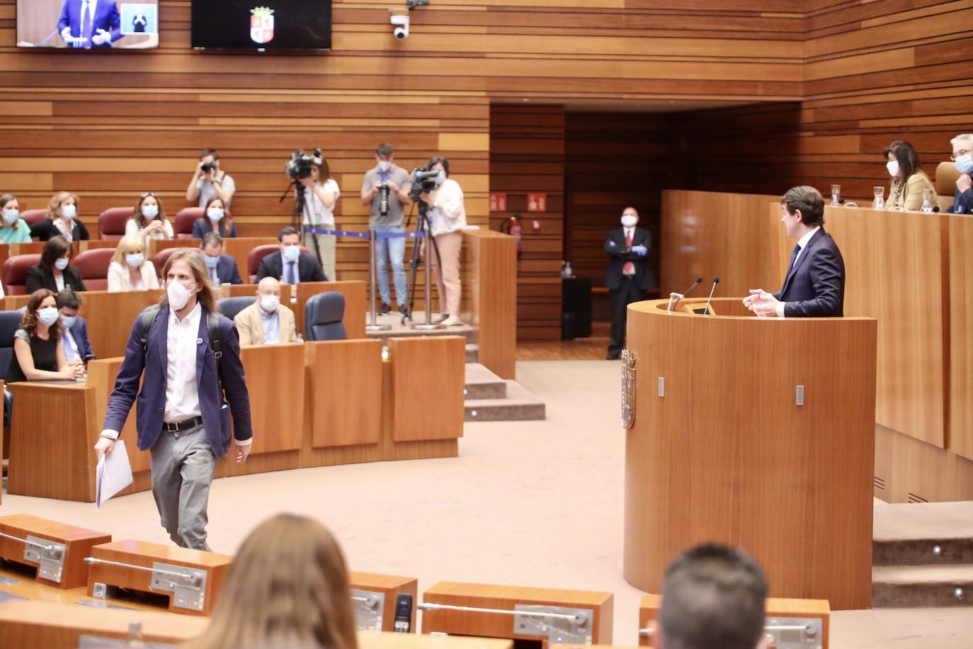 Las Cortes de Castilla y León son escenario del debate sobre el estado de la comunidad. El presidente de la Junta, Alfonso Fernández Mañueco, ha sido el primero en intervenir con una propuesta de consenso presupuestario.
