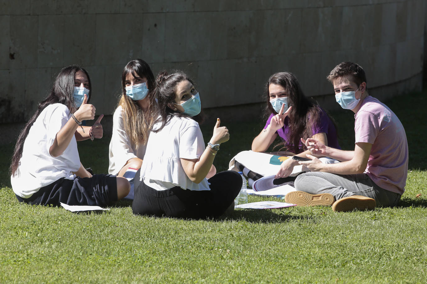 Fotos: Arrancan las pruebas de la Evaluación de Bachillerato para el Acceso a la Universidad (EBAU) de León