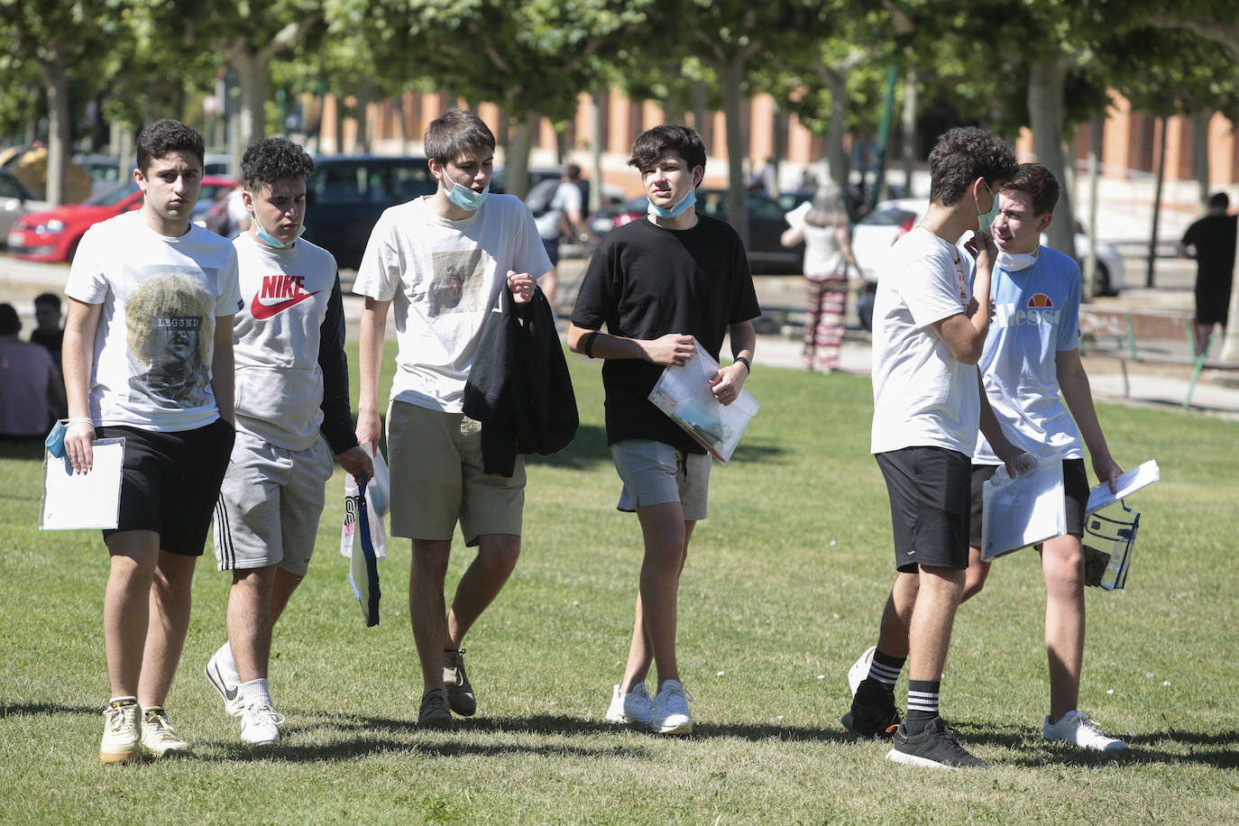 Fotos: Arrancan las pruebas de la Evaluación de Bachillerato para el Acceso a la Universidad (EBAU) de León