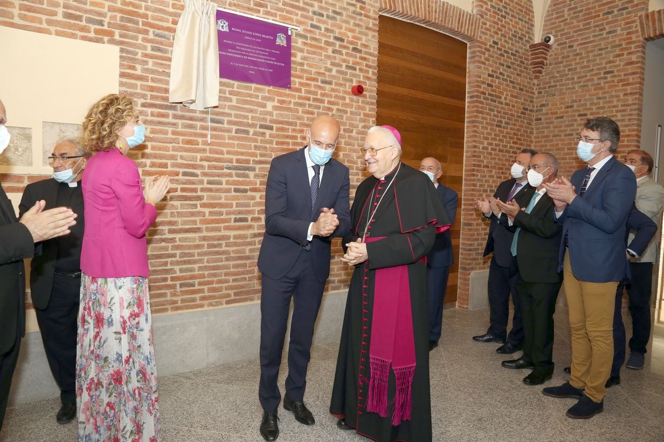 Las obras de rehabilitación del Seminario Mayor culminan tras cuatro años.