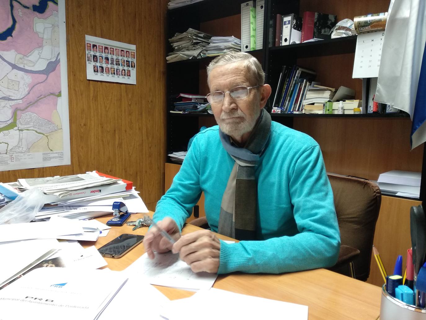 El presidente y portavoz municipal del PRB, Tarsicio Carballo.