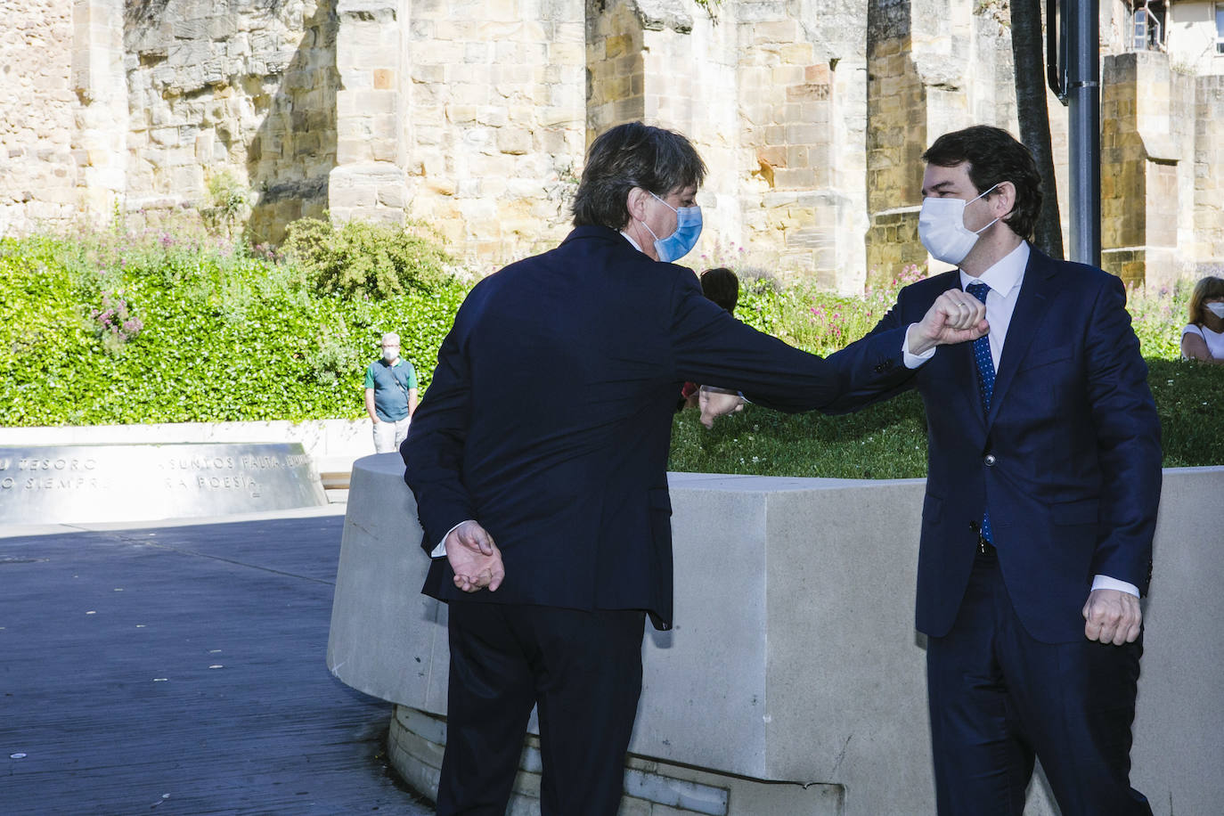 Fotos: Cumbre de presidentes de Castilla y León, Castilla-La Mancha y Aragón sobre medidas contra la despoblación