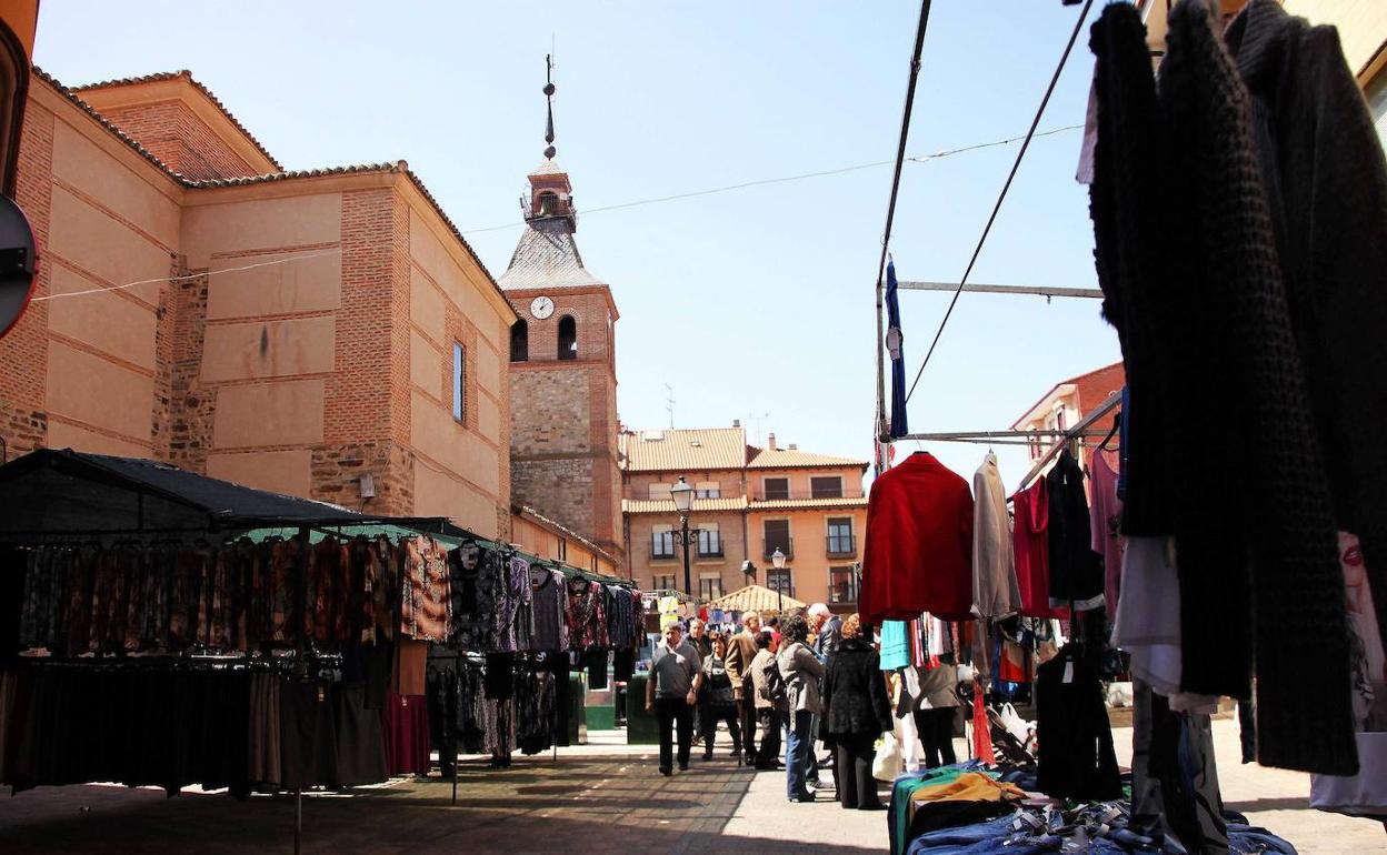 Mercado de Santa María del Páramo. 