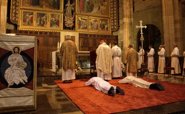 Acto celebrado en la Catedral de León.