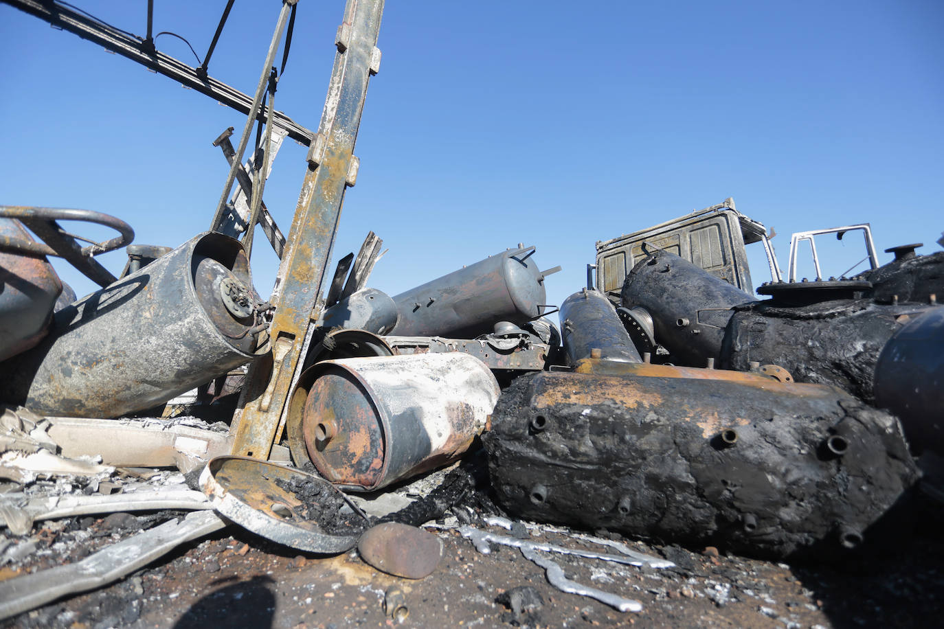 El suceso se ha producido en la tarde de este martes y hasta allí han tenido que acudir las fuerzas de seguridad para redirigir la situación.