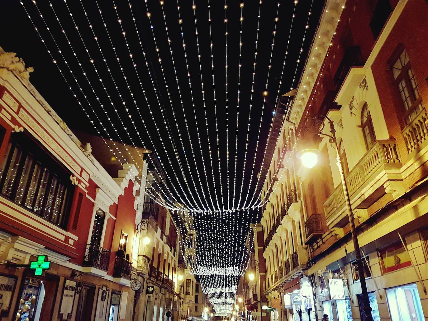 Alumbrado en la Calle Ancha. 