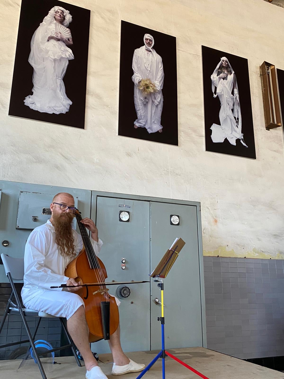 Fotos: La Diputación convierte el Pozo Julia de Fabero en un gran escenario para el arte contemporáneo