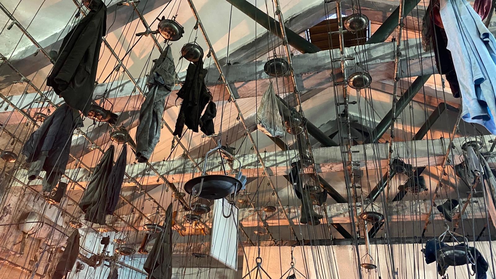 Fotos: La Diputación convierte el Pozo Julia de Fabero en un gran escenario para el arte contemporáneo