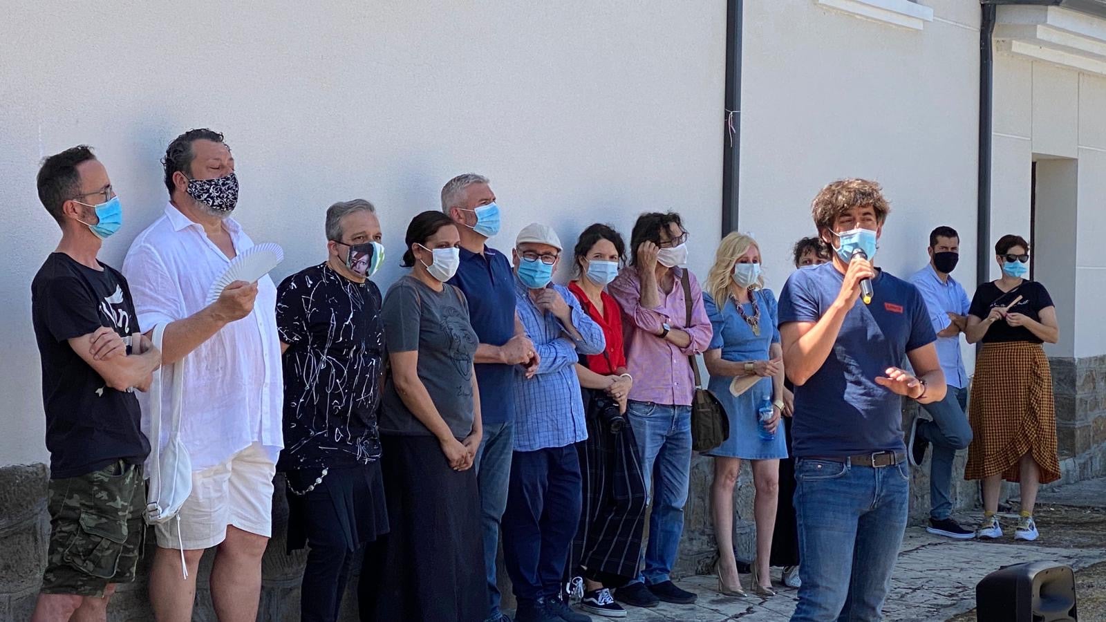 Fotos: La Diputación convierte el Pozo Julia de Fabero en un gran escenario para el arte contemporáneo