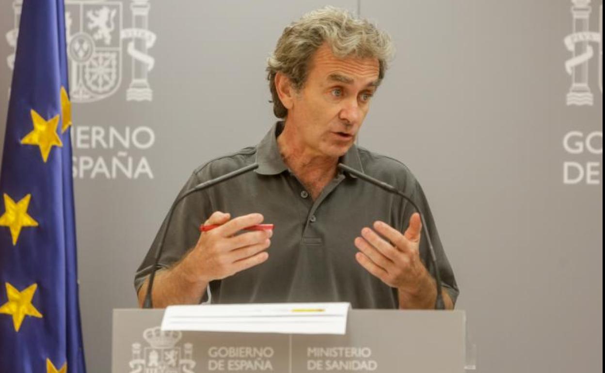 El director del Centro de Coordinación de Alertas y Emergencias Sanitarias, Fernando Simón.