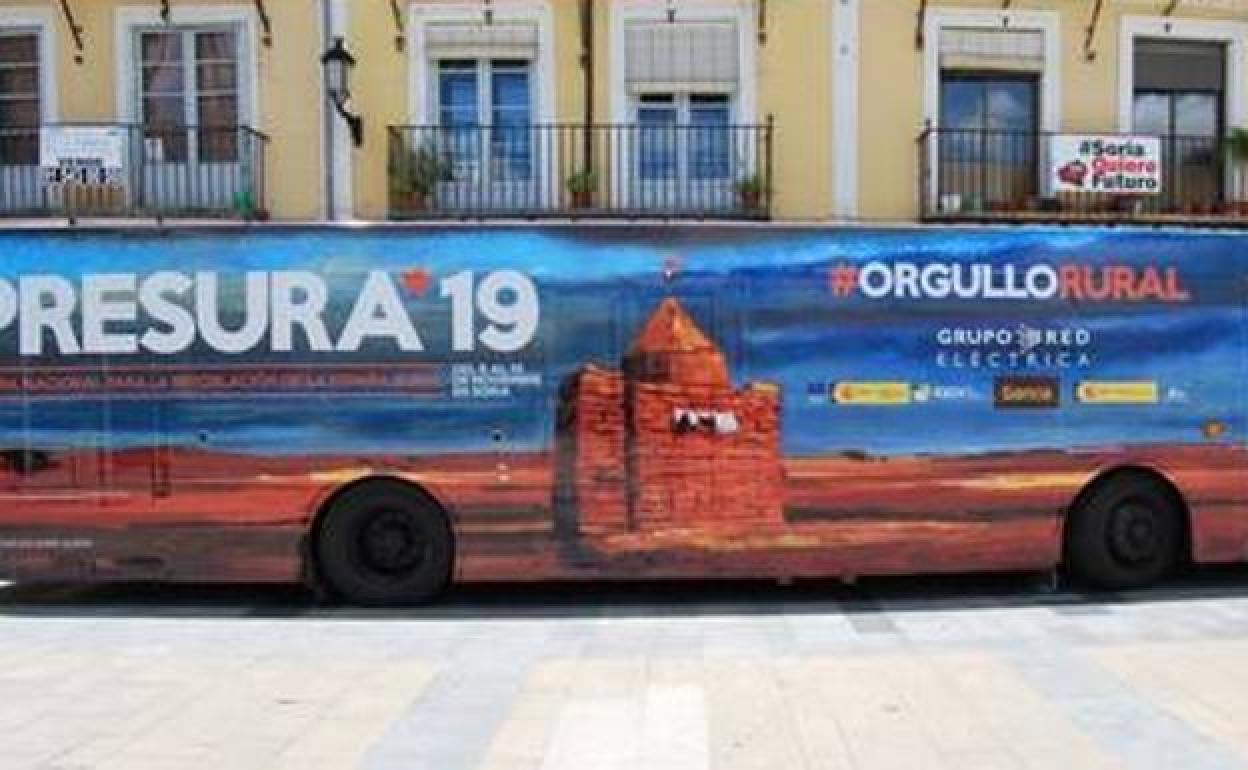 Autobús que llegará a la provincia.