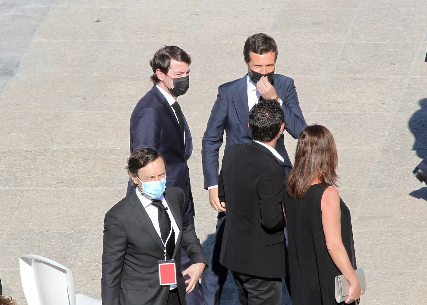 Homenaje de Estado a las víctimas de la Covid-19. Han tomado la palabra Felipe VI, una sanitaria y el hermano del periodista José María Calleja, fallecido por el coronavirus. 