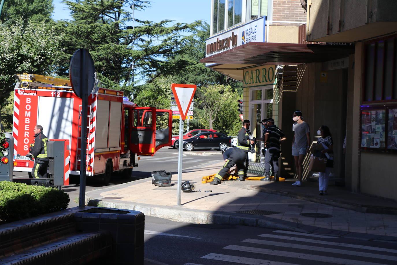 Un problema con la combustión de la caldera causa la alerta entre los vecinos