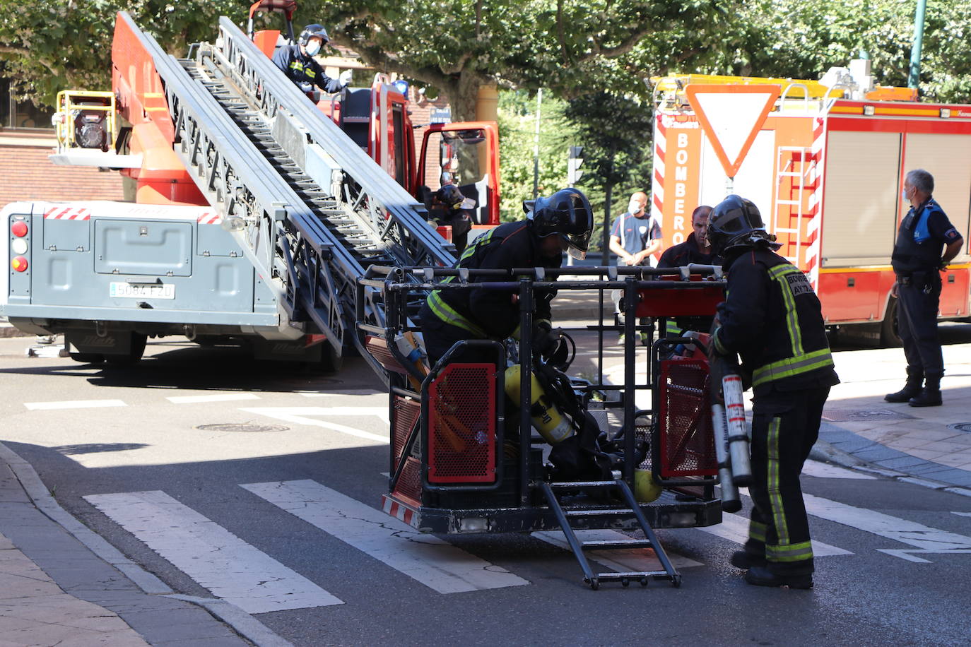 Un problema con la combustión de la caldera causa la alerta entre los vecinos
