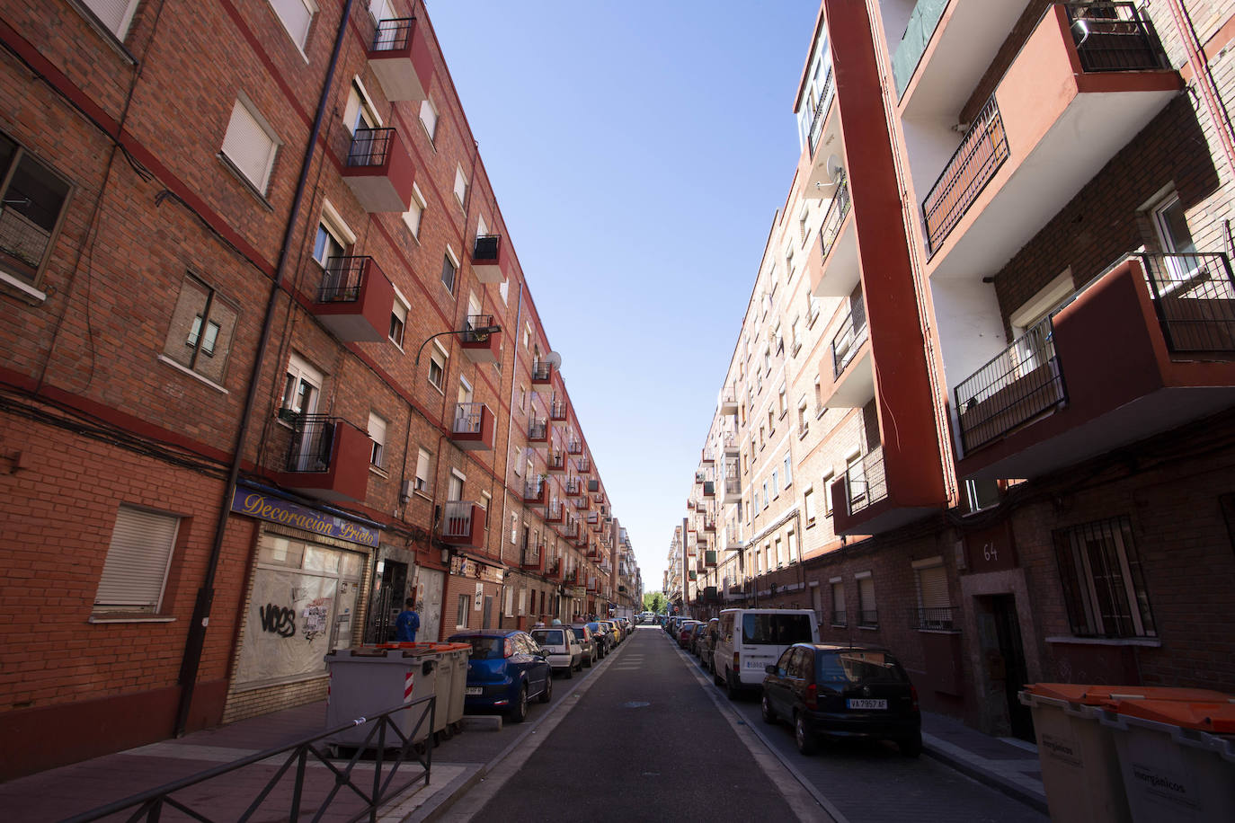 Fotos: Viviendas ocupadas en el barrio de las Delicias de Valladolid