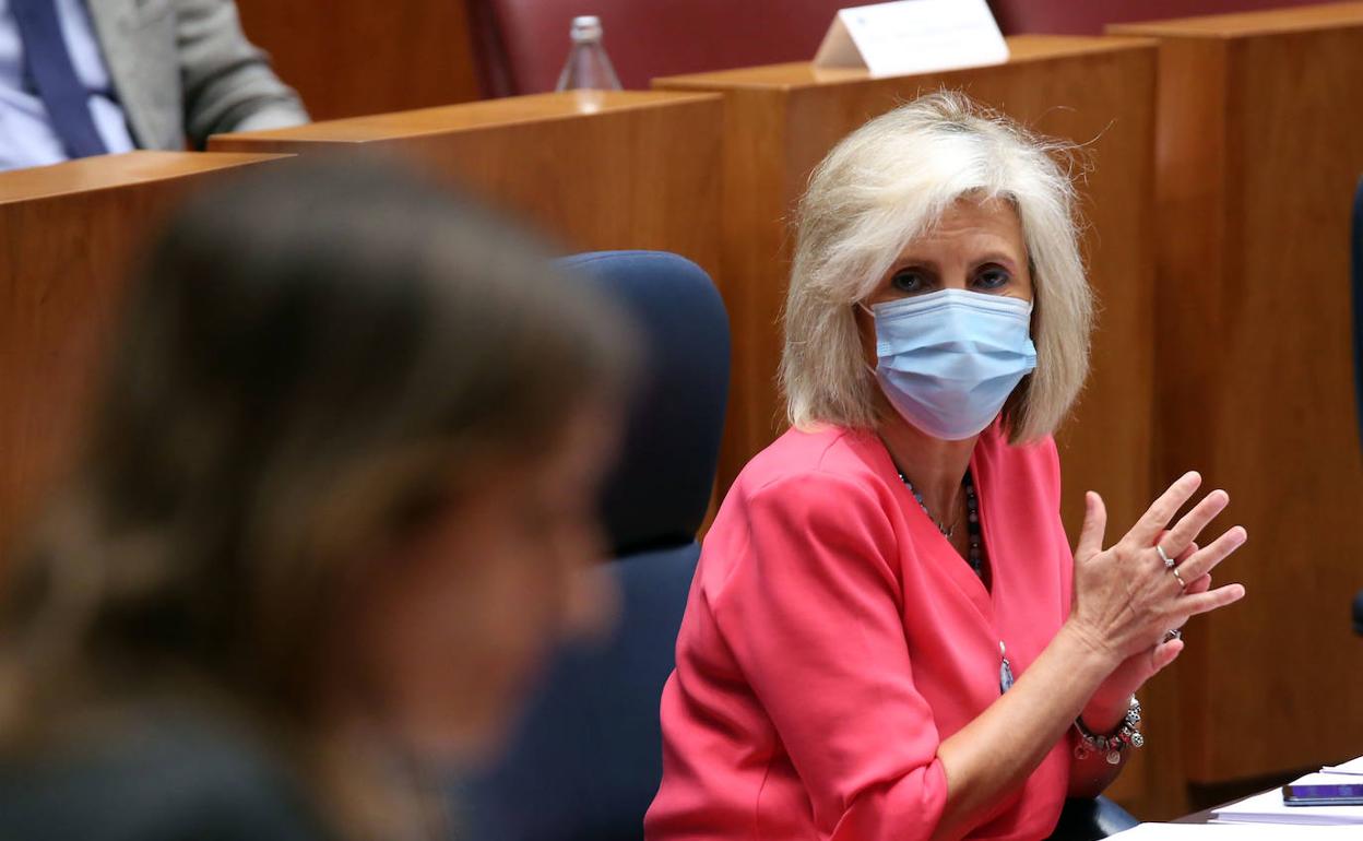 Verónica Casado, consejera de Sanidad. 