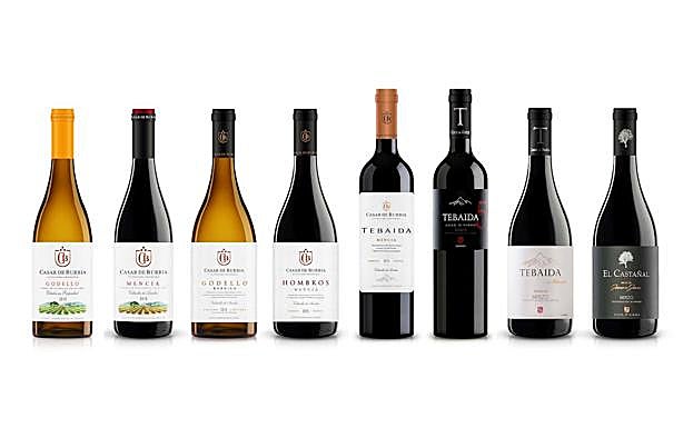 Los distintos vinos de esta bodega.