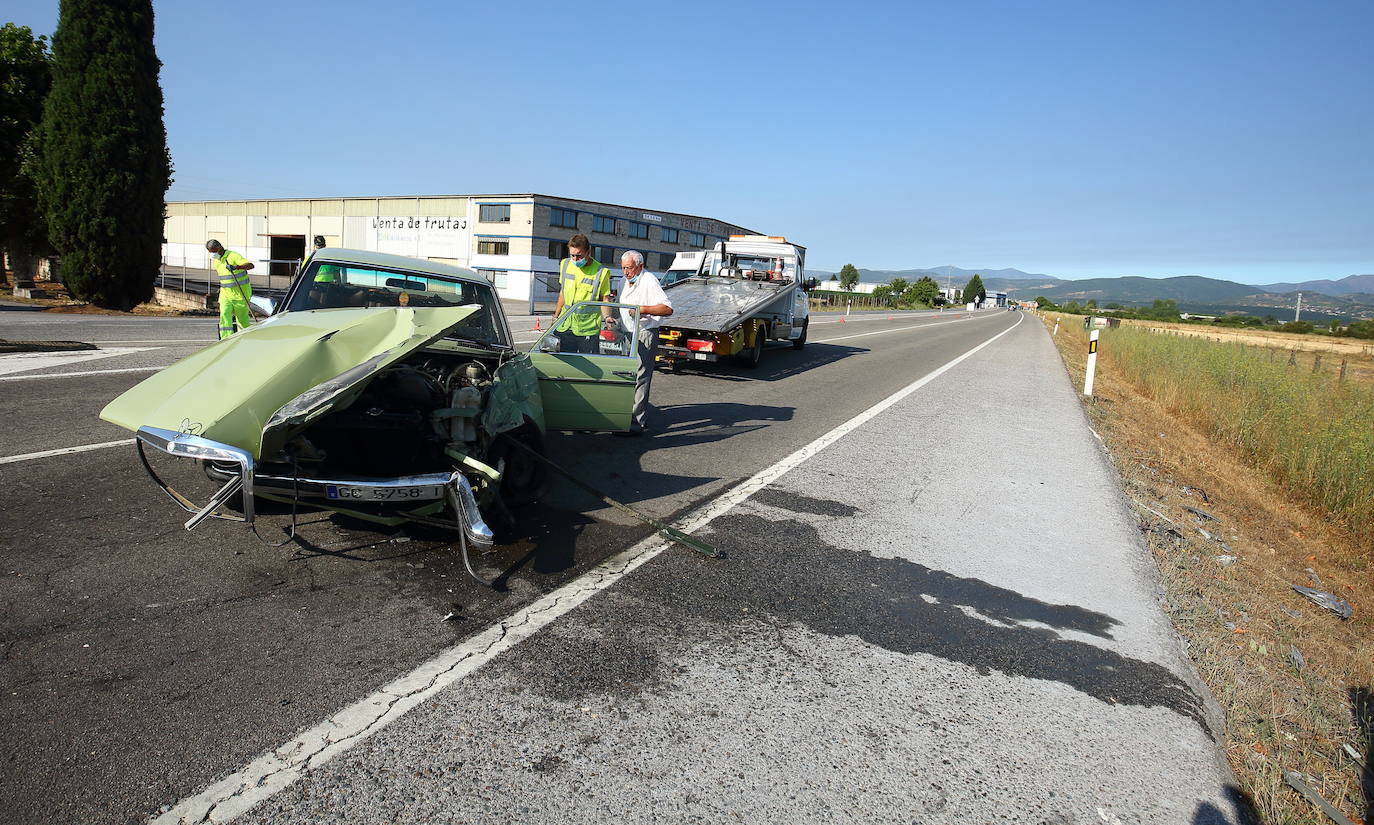 Fotos: Accidente en Carracedelo