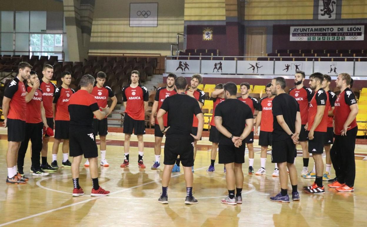 Imagen de un entrenamiento de la pasada temporada.