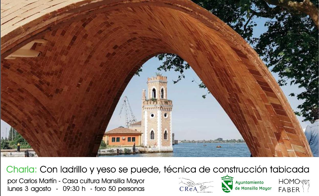 Cartel informativo de la charla.