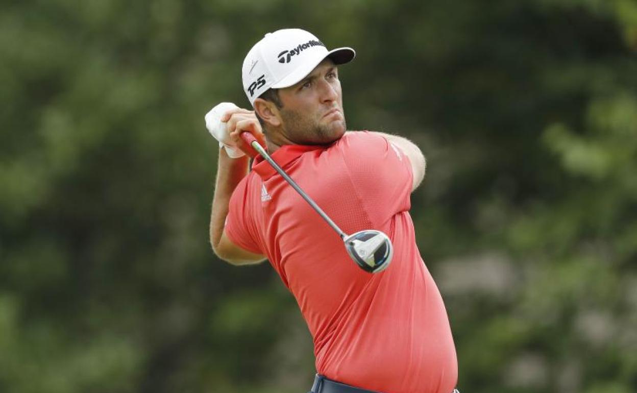 Jon Rahm, durante su participación en el WGC FedEx St. Jude Invitational. 