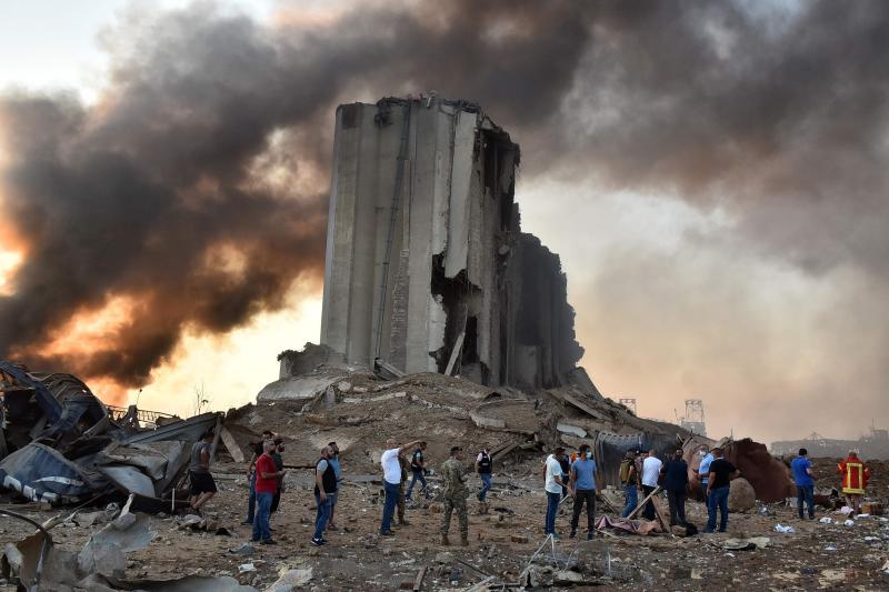 Fotos: La explosión en el puerto de Beirut, en imágenes