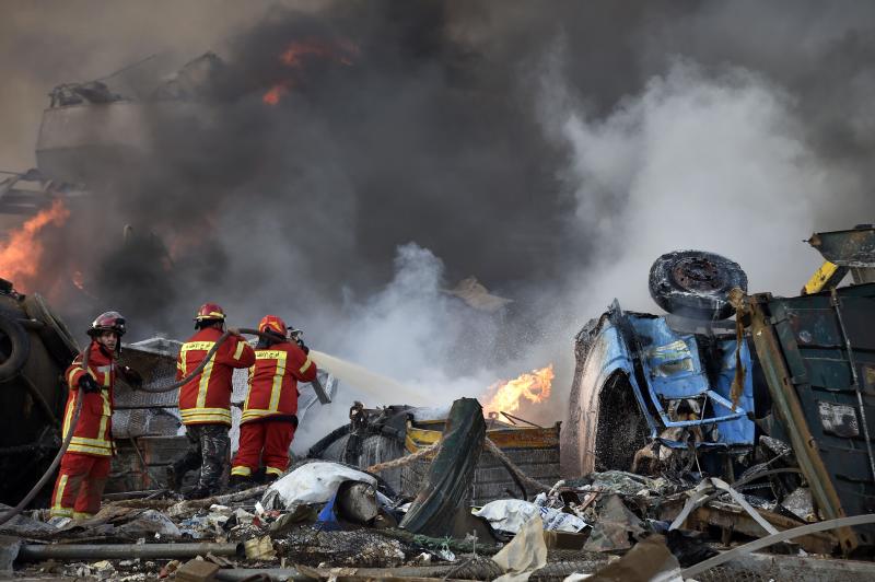 Fotos: La explosión en el puerto de Beirut, en imágenes