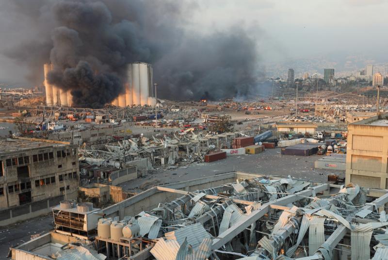 Fotos: La explosión en el puerto de Beirut, en imágenes