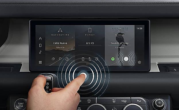 La pantalla «contactless» del coche que evita contagiar bacterias y virus