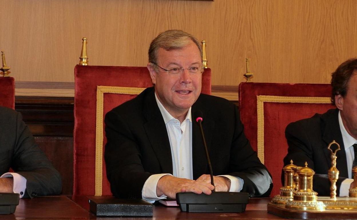 Antonio Silván lider dell Grupo Municipal del Partido Popular en el Ayuntamiento de León. 