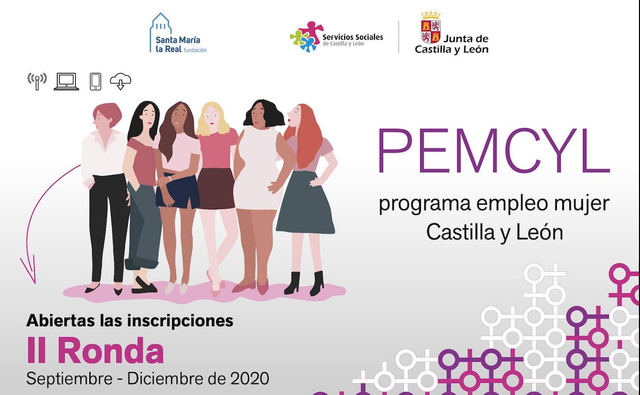 Cartel de los cursos.