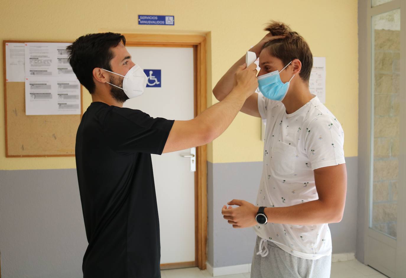 La plantilla de la Cultu se somete a las pruebas médicas. 